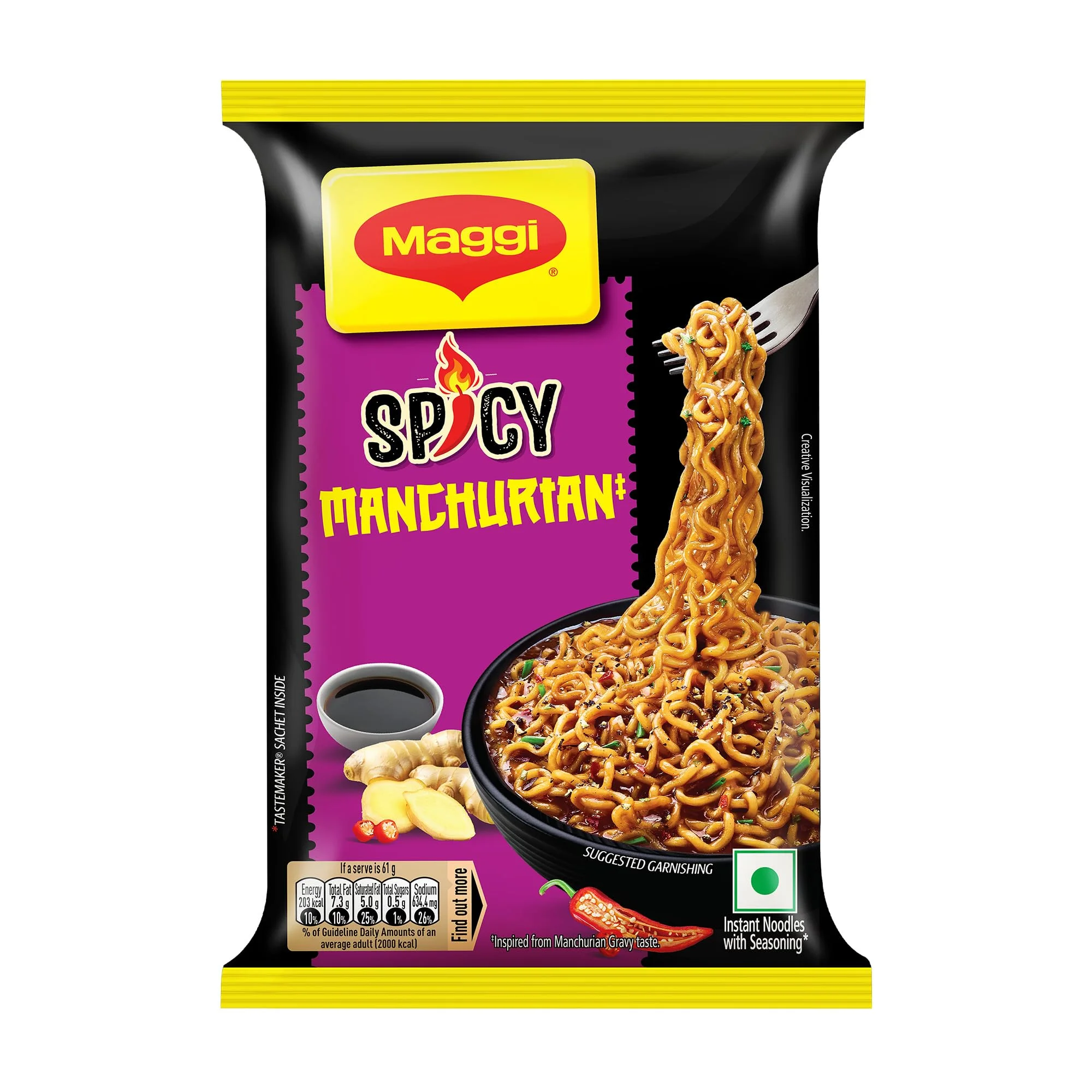 Maggi flavoured noodles