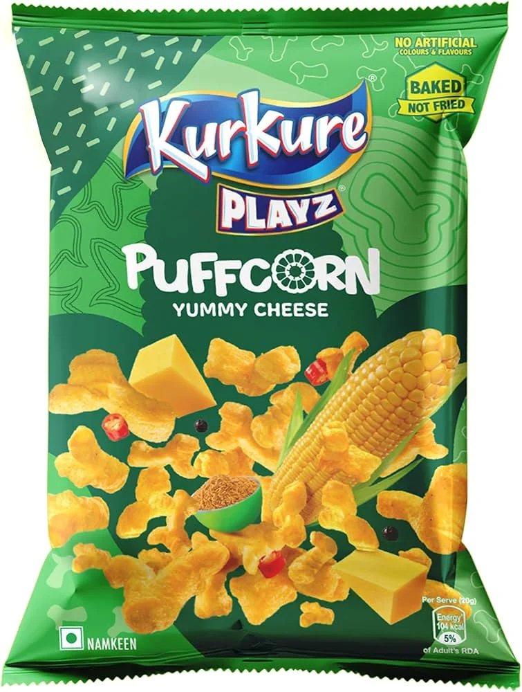 Kurkure Puffcorn Yummy Cheese
