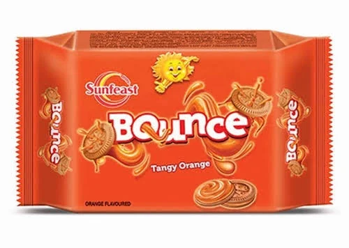 Sunfeast Bounce orange cream