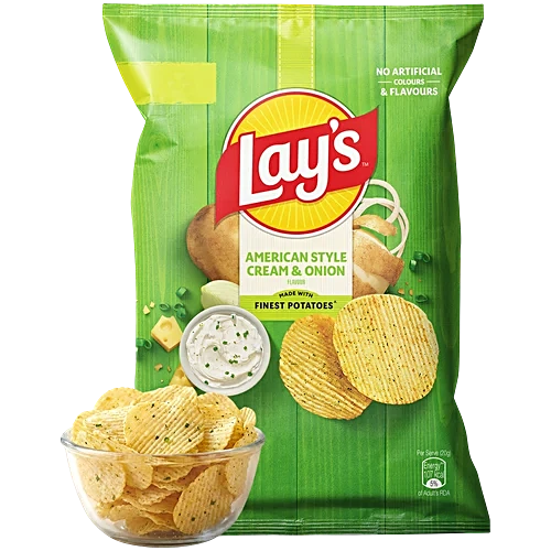 Lay’s American Style Cream & Onion Flavour Potato Chips