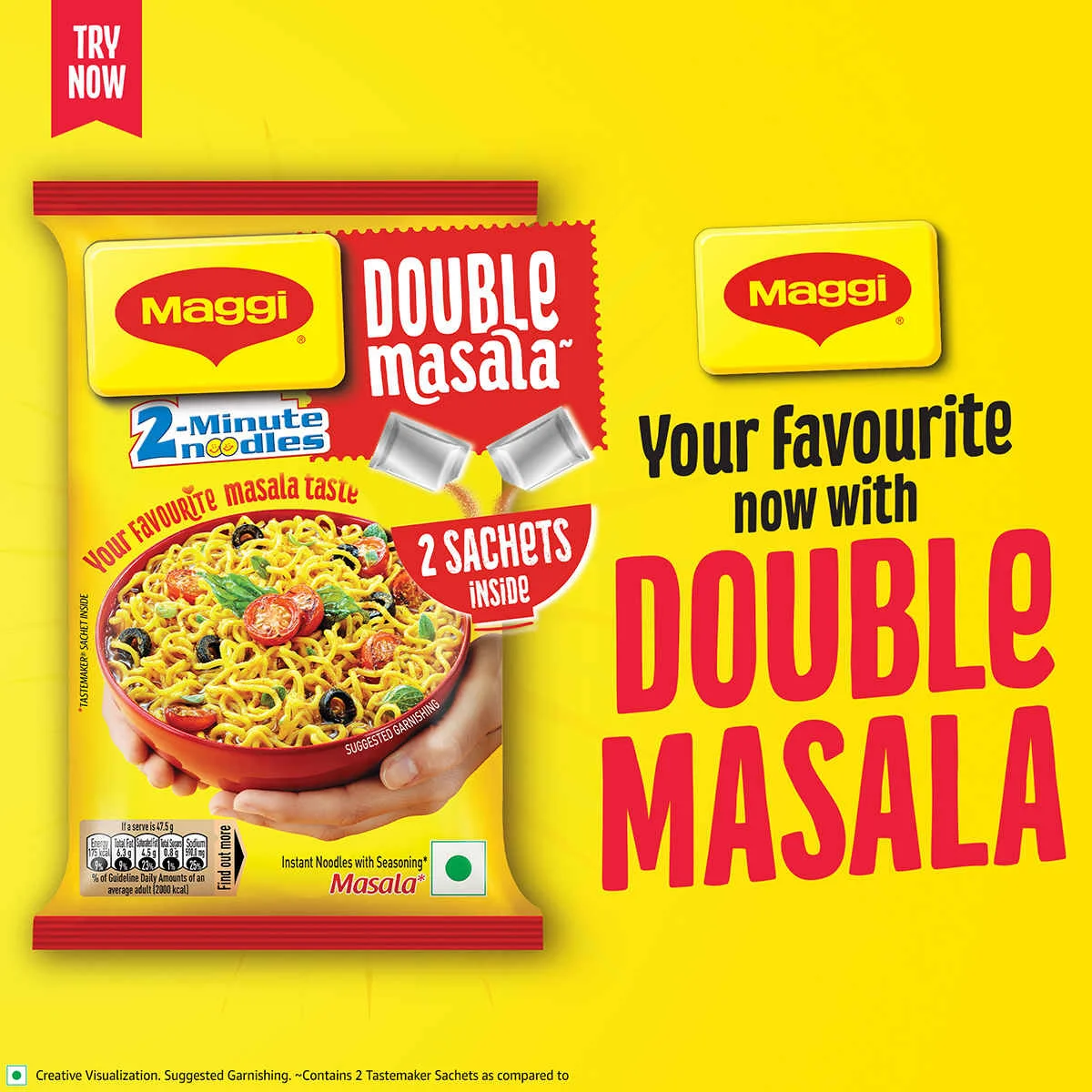 Maggi double masala