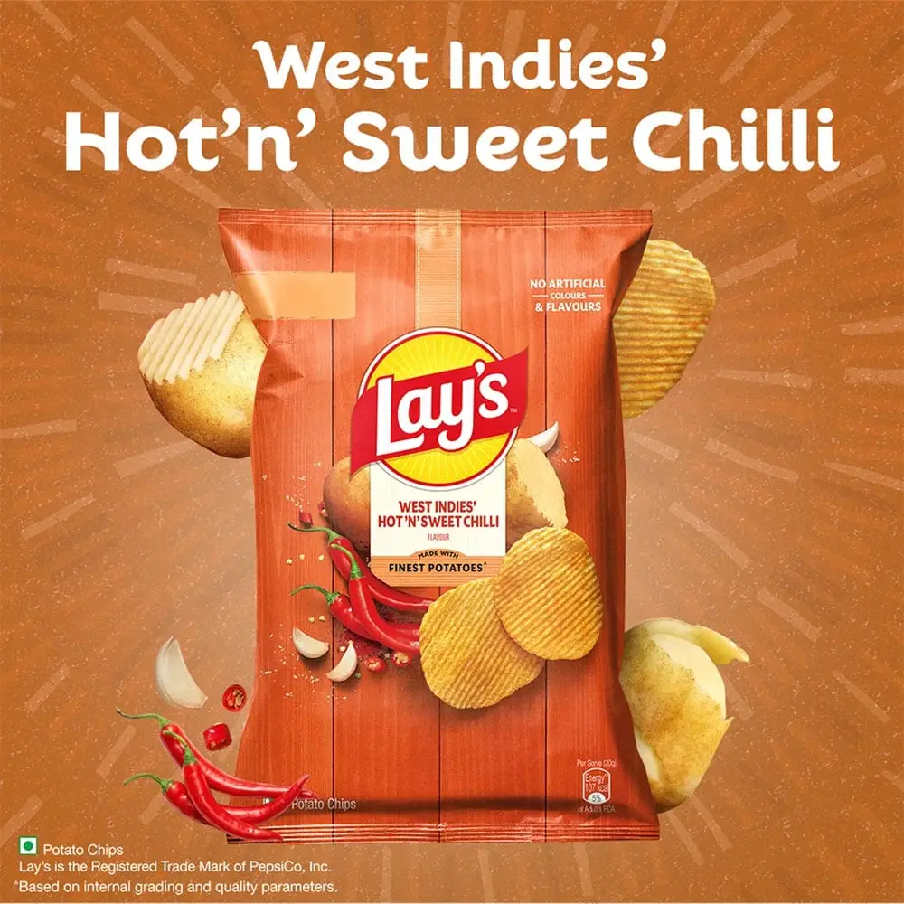 Lay’s West Indies Hot ’n’ Sweet Chilli Potato Chips