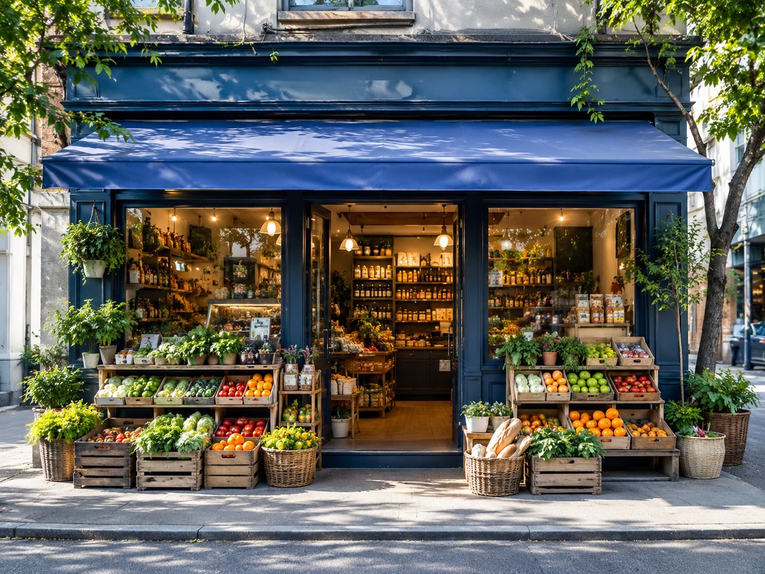 Local shop front